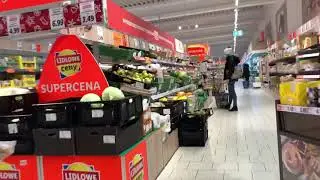 Цены в Польше на продукты - первый день в Польше