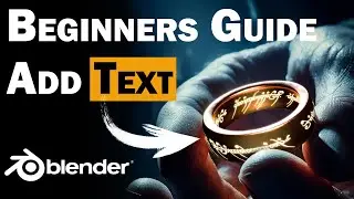 Blender 4.0 - Adding text to objects