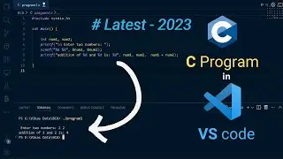 How to run C program in VS code | Complete Guide | Easy