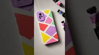 Reuse old mobile cover | phone cover painting 😍 
