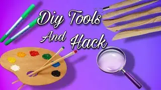Diy Crafting Tools and Marker Hack😱 || 3Craft Tools Making || DIY Easy Craft || @sayeedart