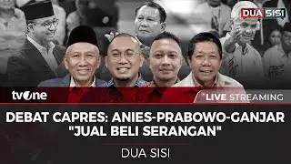 [LIVE] Debat Capres: Anies-Prabowo-Ganjar Jual Beli Serangan | Dua Sisi tvOne