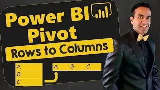 Power BI Pivot: Move Data from Rows to Columns 