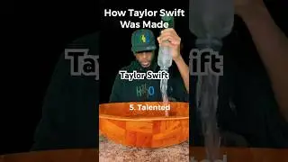How Taylor Swift was made #shorts #taylorswift