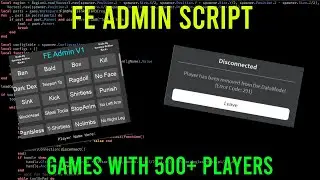 Roblox FE Admin Script 😈 #roblox #script #exploit #arceusx