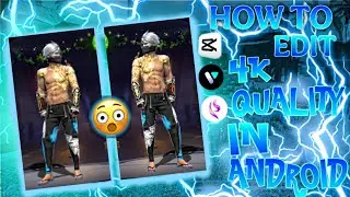 how to edit 4k quality video in capcut ff🥵 how to increase ff video quality in capcut🔥ALOKGAMING-2M