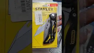 Stanley Skeleton Lock Liner EDC Folding Knife 