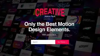 Creative Motion Graphics Video - After Effects Template