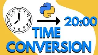 Python program to convert time from 12 hour to 24 hour format