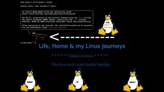 Arch Linux Guided Install With XFCE. Is There A Point? Is Arch Becoming A 