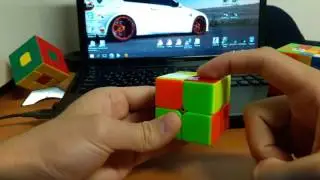 Сборка Кубика Рубика 2х2