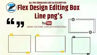 Flex Banner Box line Design in PicsArt|2020|JP PHOTO EDITING