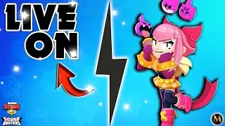 BRAWL STARS E SQUAD BUSTERS 🔴LIVE🔴 AMISTOSOS + 3V3 + 5V5 E ABRINDO MEGACAIXA GRÁTIS