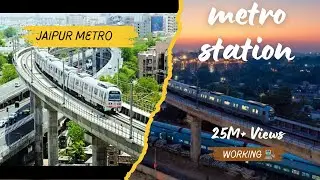 metro station 🚉 Jaipur (Hawa Mahal to railway station ) ￼#jaipur #jaipurmetro