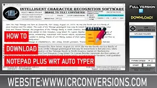 How To Download Notepad Plus WRT Auto Typer Software  |  Notepad Plus Auto Typer Software