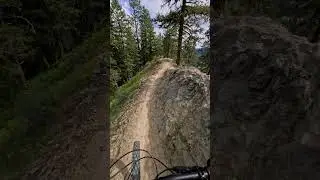 Riding the spine of a ridge!
