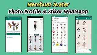 Membuat Avatar Photo Profile & Stiker Whatsapp Pakai Foto Sendiri