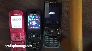 Samsung SGH-C300 vs E390 vs D880 | Speed Comparison