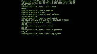 The 'uname' Command In Linux