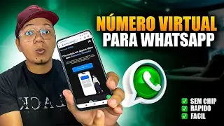 COMO CRIAR UM NÚMERO VIRTUAL PARA WHATSAPP ✅ ( Número Virtual Sem Chip)🔥