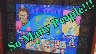 Online for over 35 Min In The Arcade1Up Lobbies   How many people were there