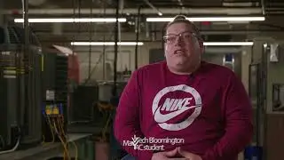 Ivy Tech HVAC Student - Marcus