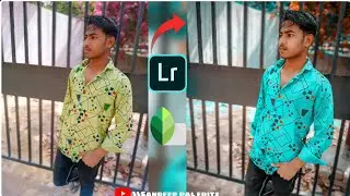 Lightroom Mobile Aqua and Orange Preset Editing, Lightroom Free Preset, LR Free Preset Download