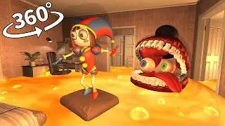 The Floor is Lava! Survive with Pomni  360° VR