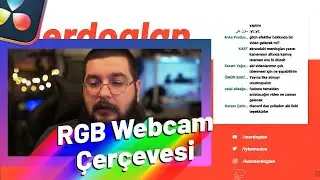 Canlı yayınlar için rgb webcam çerçevesi! | Merdo ile Klipler 