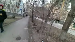 Велокурьер мечтает делать доставки с оплатой по желанию - ради общения со зрителями.