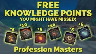 Profession Masters - Free knowledge points, all locations - Dragonflight Professions