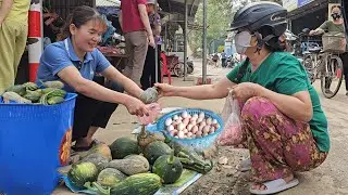 Make money simply by harvesting agricultural products to sell at the market. Country life.  ( 254 )