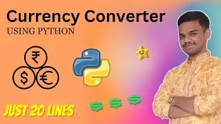 USD to INR  || currency convertor using python  💸 || Python projects for beginners || Project maker