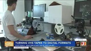 Converting VHS tapes to digital formats
