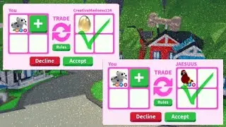 (ROBLOX) WHAT PEOPLE TRADE FOR MEGA NEON DALMATIAN IN ADOPT ME!