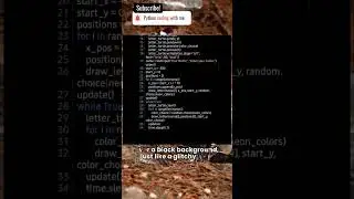 Colorful Letters: Creating an Alphabet with Python Turtle!