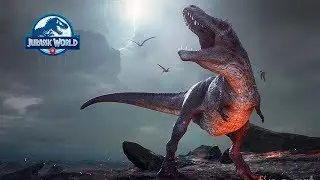 Тираннозавр, Ютараптор и моя команда динозавров Jurassic World Alive