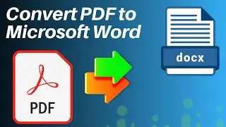 Convert PDF to Microsoft Word and Google Doc