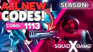 *EMOTES UPDATE* NEW CODES Squid Game X ROBLOX | ALL CODES |MARCH 2025