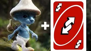 we live we love we die (smurf cat meme)