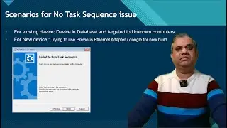 Troubleshoot No Task Sequence found issue