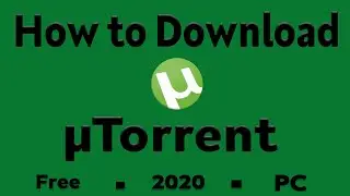 How to Download uTorrent on PC FREE