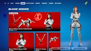 Black Widow is back Fortnite!