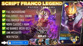 NEW - Script Skin Franco Legend No Password | Full Effect Voice | Patch Terbaru