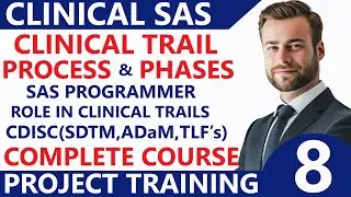 CDISC SDTM ADaM Online Training👍SAS Clinical Projects Training👌Clinical SAS Training by Experts  - 8