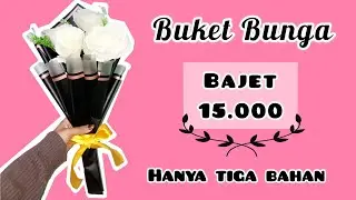 Cara membuat buket bunga simple hanya pakek solasi #buketbunga #shortvideo #shortsyoutube #short