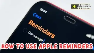 How to use Apple reminders| Full-Guide