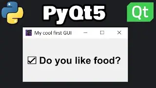 Python PyQt5 CHECKBOXES are easy! ✅