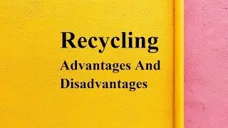 Recycling advantages and disadvantages