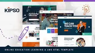 Kipso - Online Education Learning & LMS HTML Template | Themeforest Website Templates and Themes